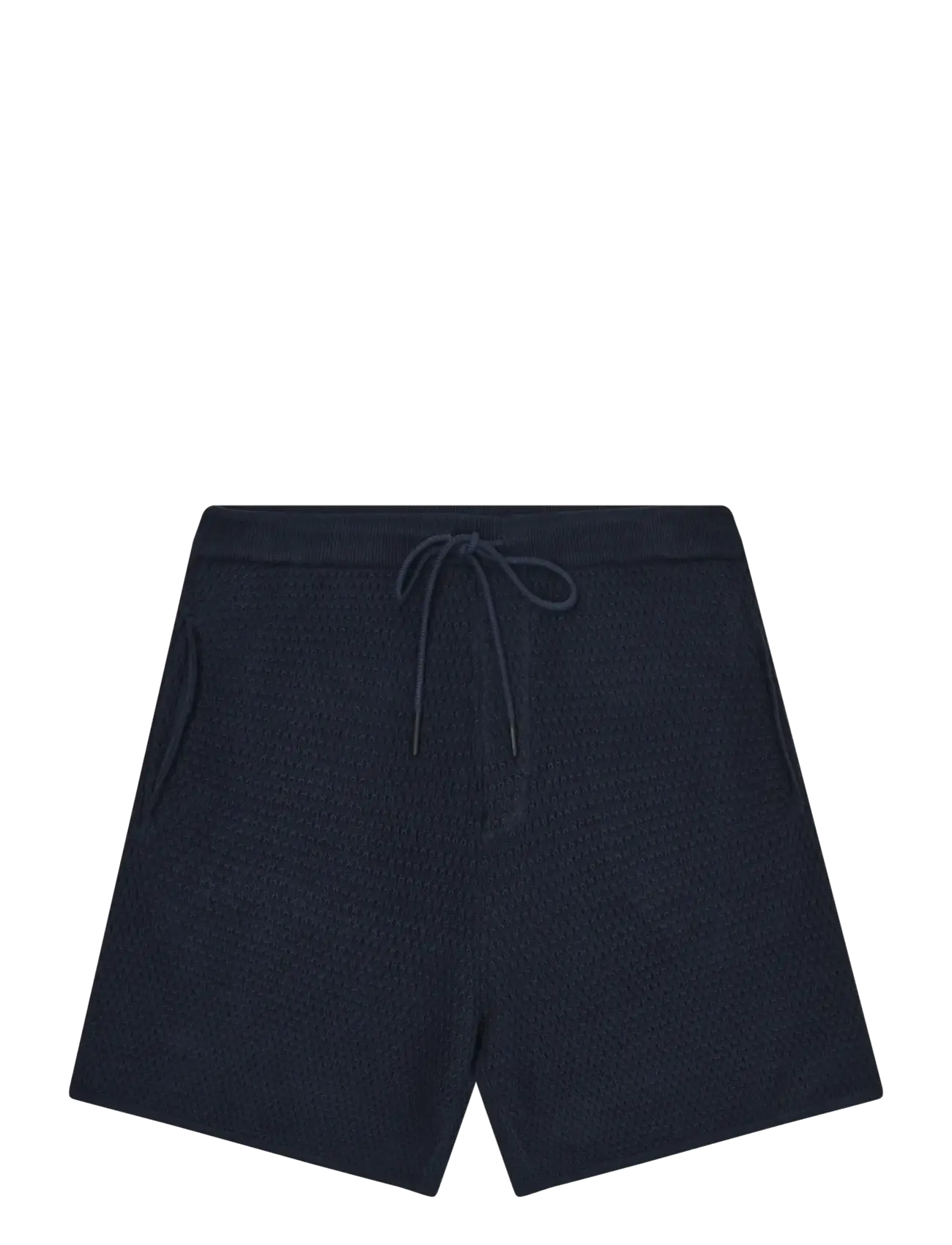 Knowledge Cotton Apparel Loose knit shorts - Shorts - NIGHT SKY / navy