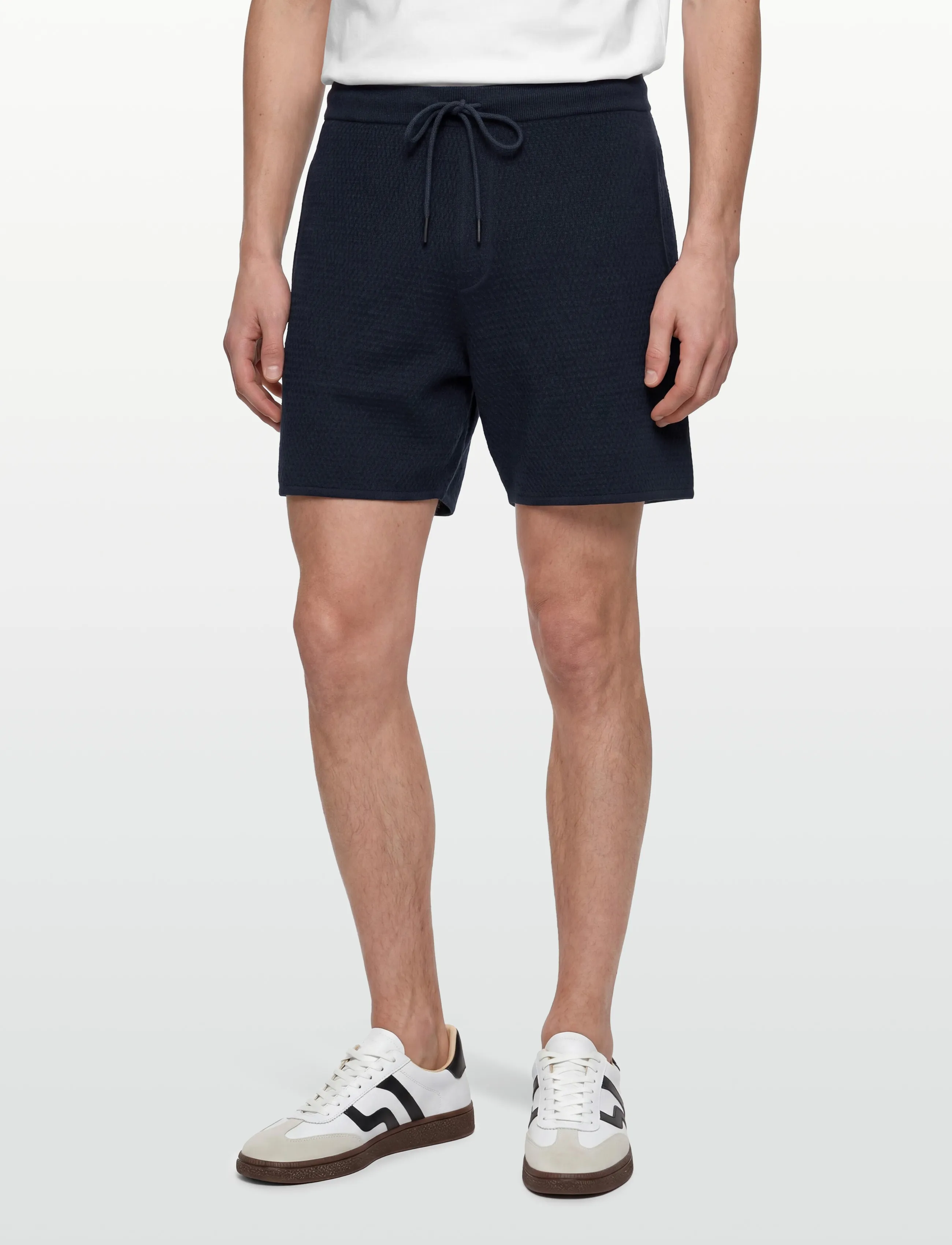 Knowledge Cotton Apparel Loose Knit Shorts herr – bild 2