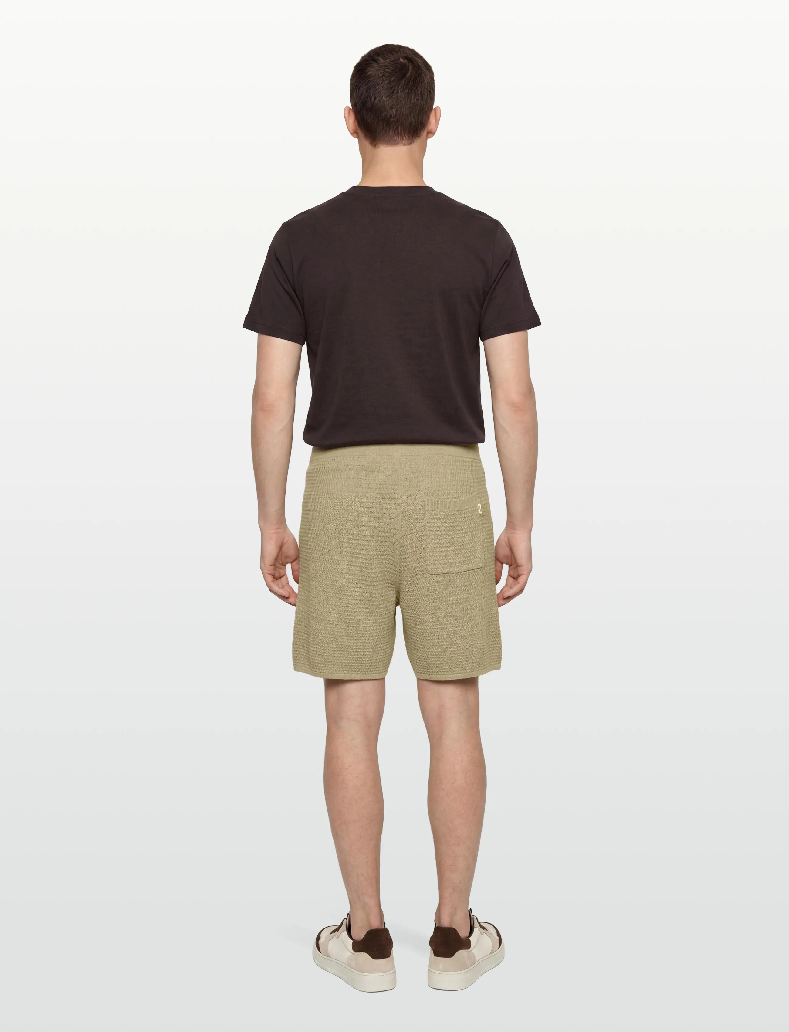 Knowledge Cotton Apparel - Loose knit shorts - casual shorts - twill - 5