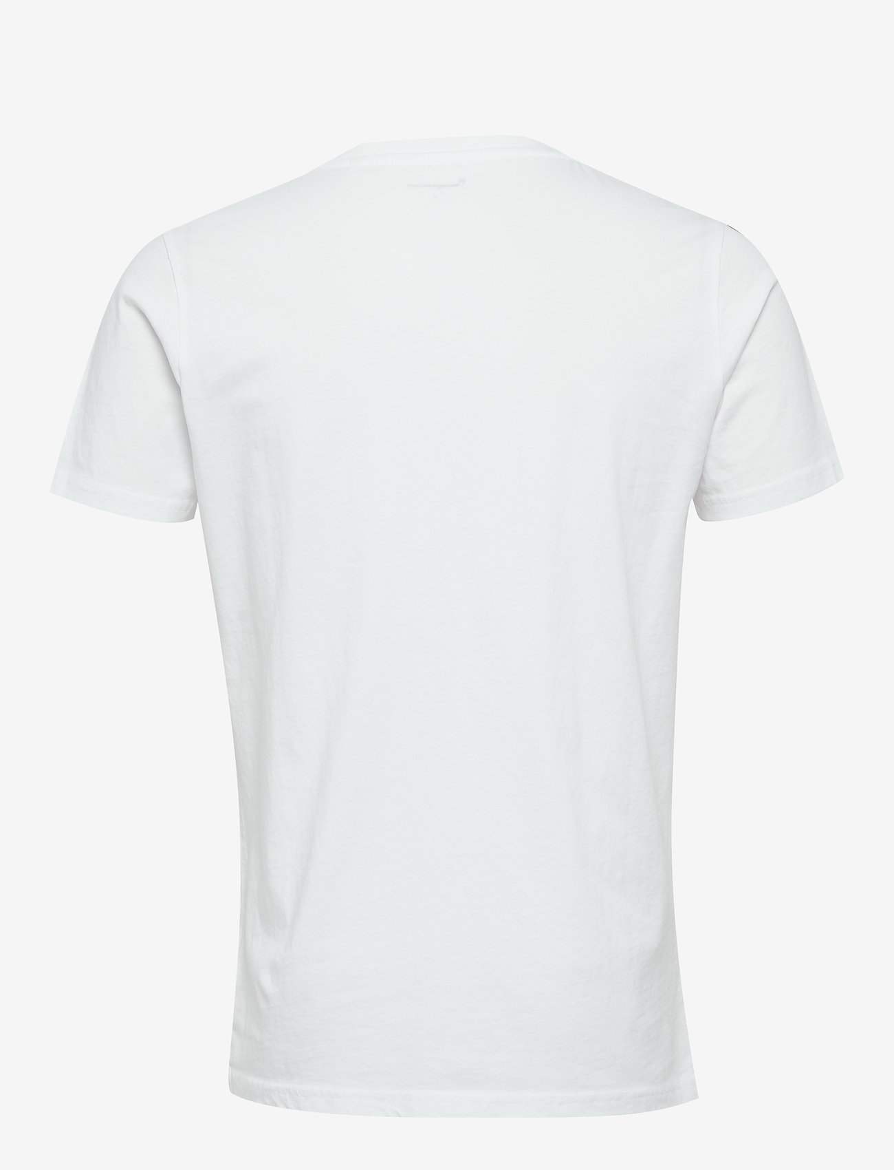 Knowledge Cotton Apparel - ALDER wave tee - GOTS/Vegan - bright white - 1