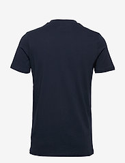 Knowledge Cotton Apparel - Regular trademark chest print t-shi - basis-t-skjorter - total eclipse - 1