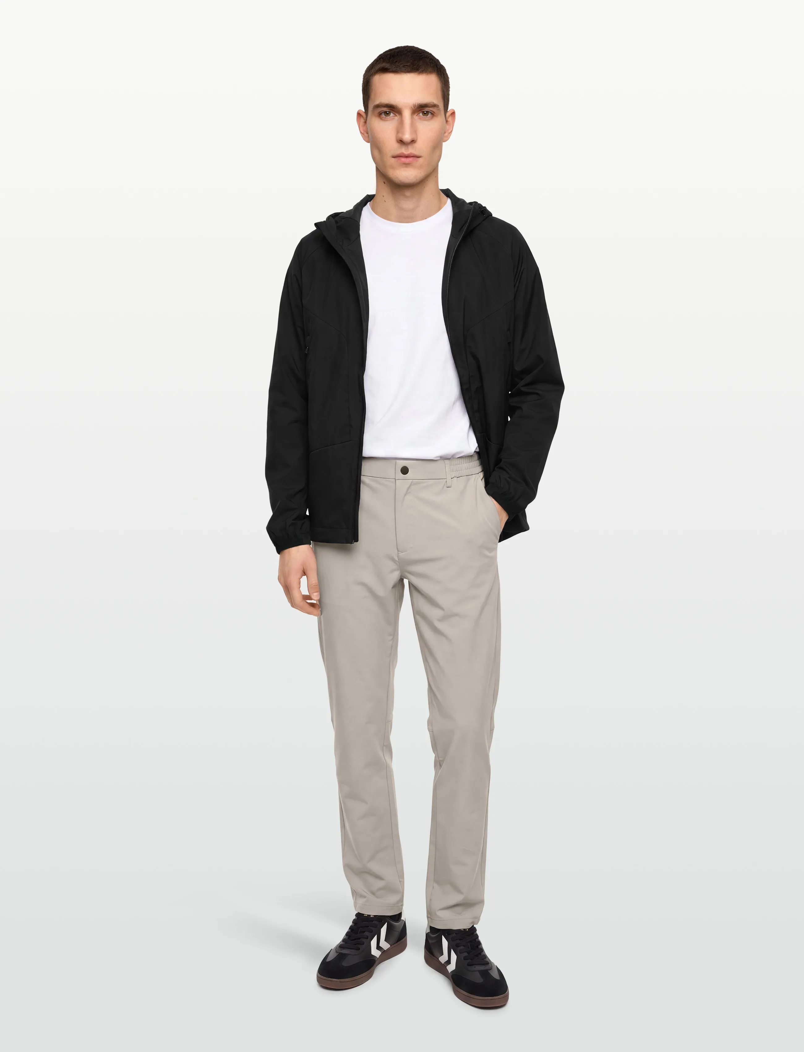 Knowledge Cotton Apparel - Vent ripstop 90 jacket - frühlingsjacken - black jet - 0