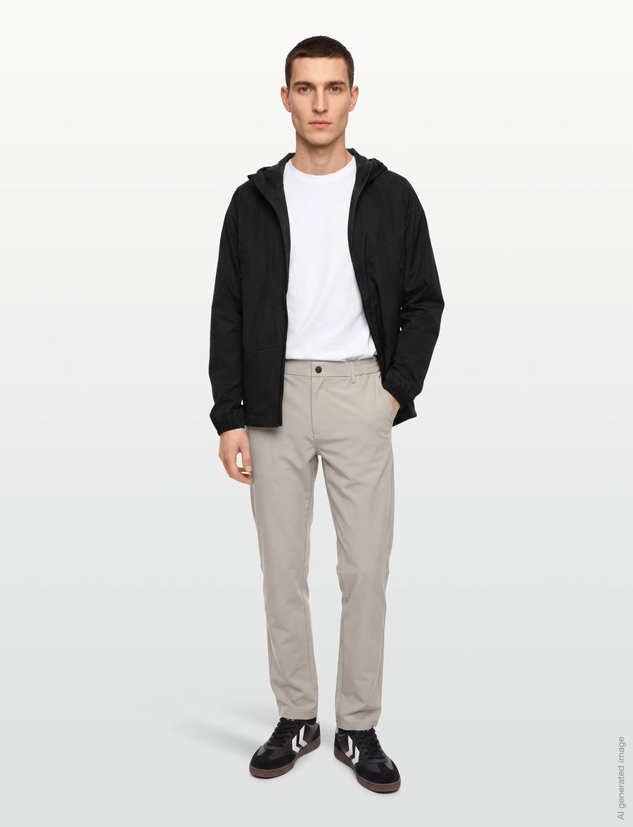 Knowledge Cotton Apparel - Vent ripstop 90 jacket - vårjackor - black jet - 0