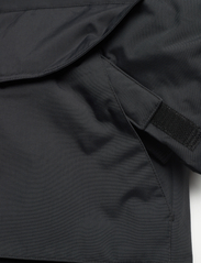 Knowledge Cotton Apparel - APEX CANVAS long padded coat - GRS - winter jackets - black jet - 5