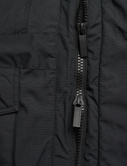 Knowledge Cotton Apparel - APEX CANVAS long padded coat - GRS - winterjacken - black jet - 6