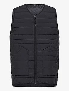 GO ANYWEAR quilted padded zip vest, Knowledge Cotton Apparel