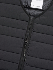 Knowledge Cotton Apparel - GO ANYWEAR quilted padded zip vest - jakker og frakker - black jet - 4