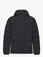 GO ANYWEAR quilted padded jacket - - BLACK JET