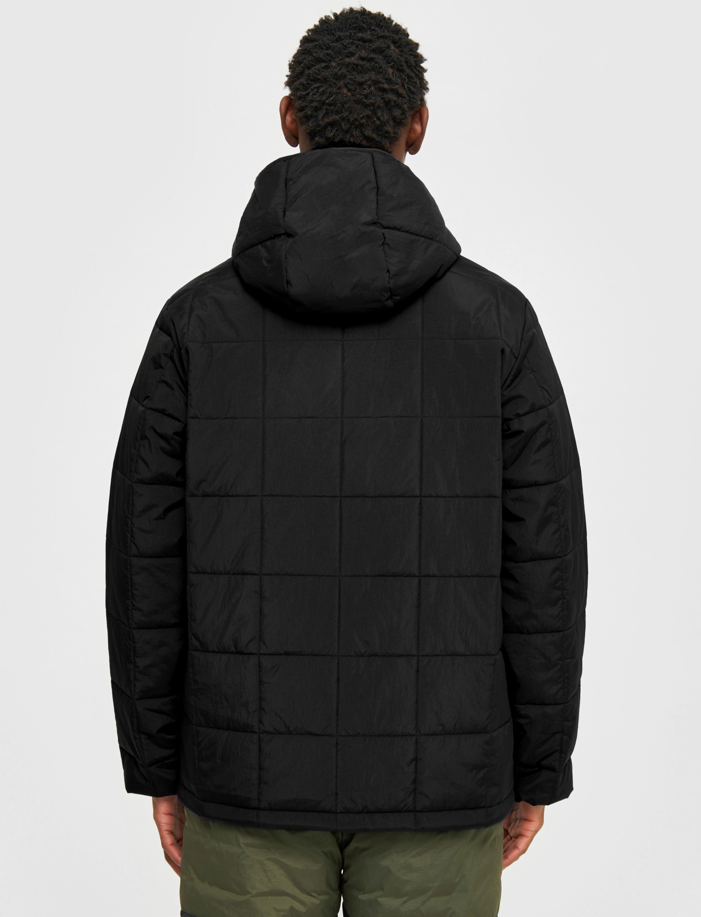 Knowledge Cotton Apparel - GO ANYWEAR quilted padded jacket - - black jet - 3