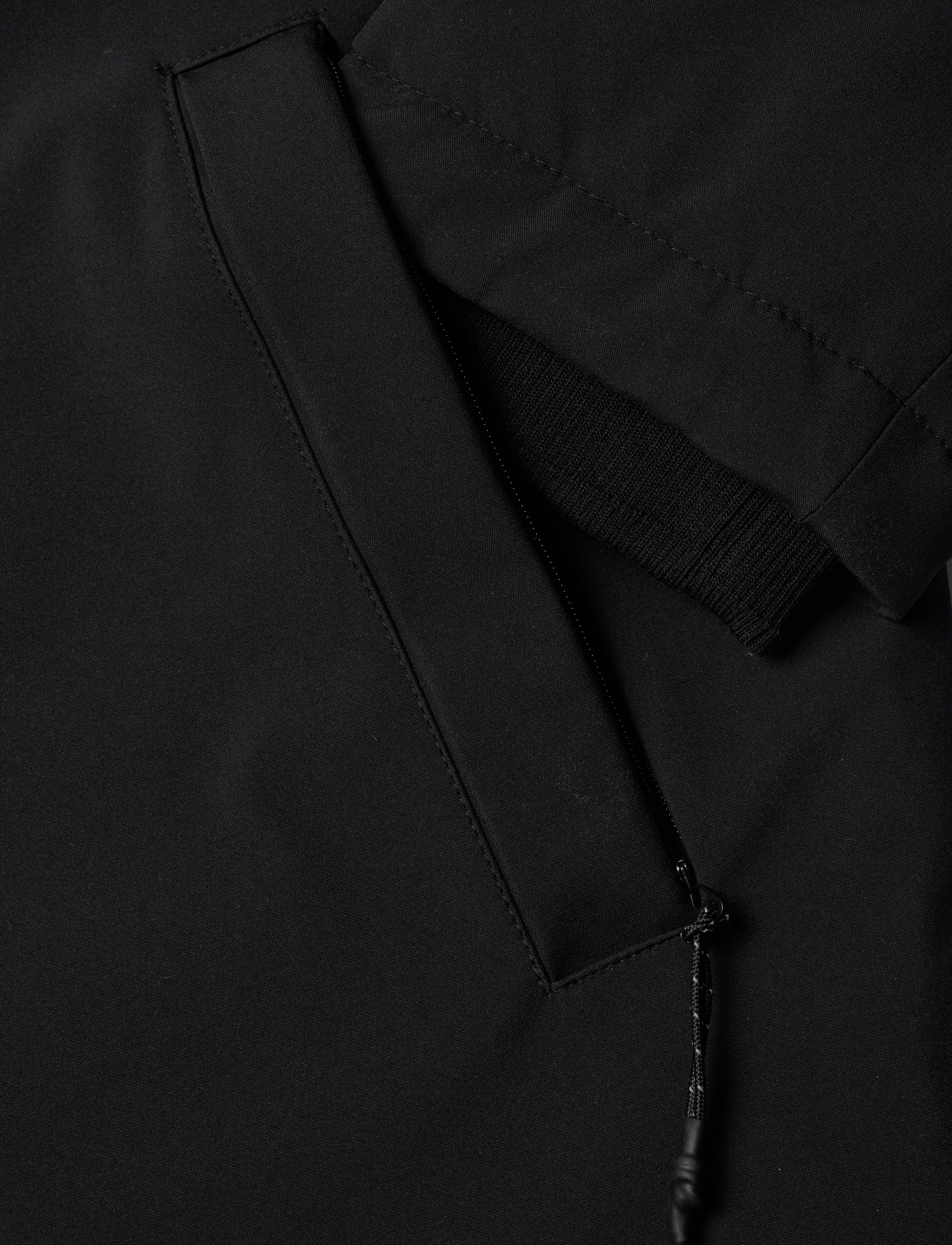 Knowledge Cotton Apparel - CLIMATE SHELL jacket - GRS/Vegan - parkas - black jet - 3