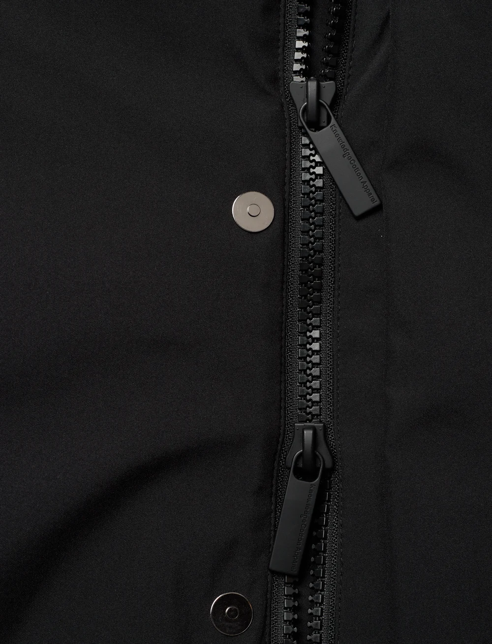 Knowledge Cotton Apparel - CLIMATE SHELL jacket - GRS/Vegan - vinterjakker - black jet - 4