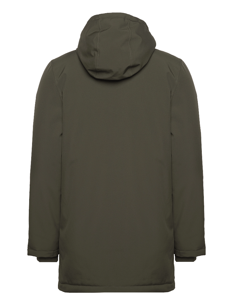 Knowledge Cotton Apparel - CLIMATE SHELL jacket - GRS/Vegan - talvejoped - forrest night - 1