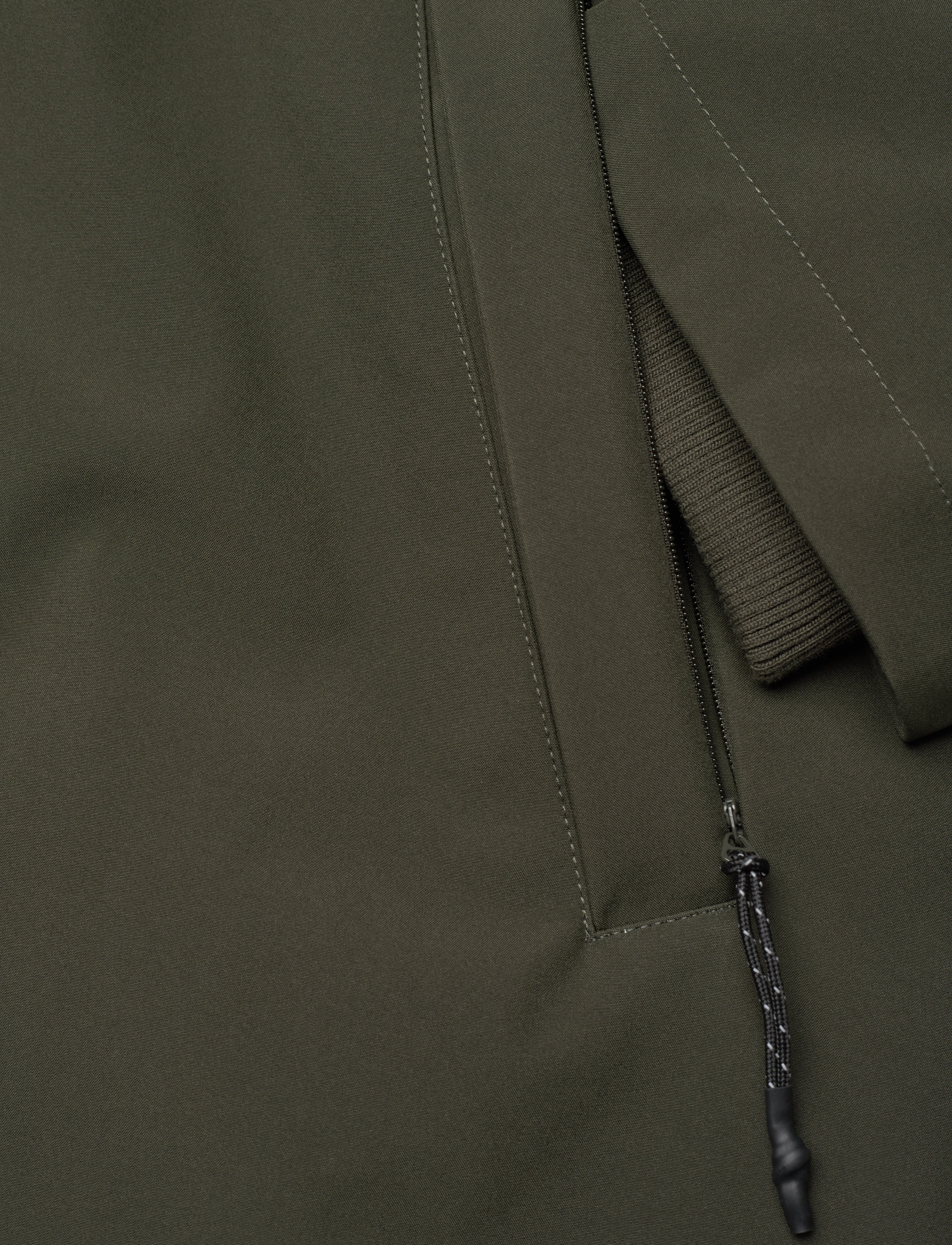 Knowledge Cotton Apparel - CLIMATE SHELL jacket - GRS/Vegan - winter jackets - forrest night - 3