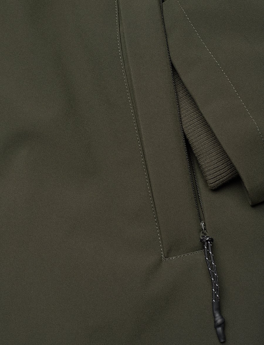 Knowledge Cotton Apparel - CLIMATE SHELL jacket - GRS/Vegan - parka's - forrest night - 3