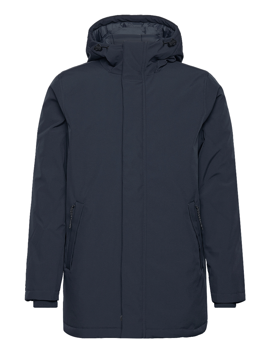 Knowledge Cotton Apparel - CLIMATE SHELL™ jacket - GRS/Vegan - parkas - total eclipse - 0