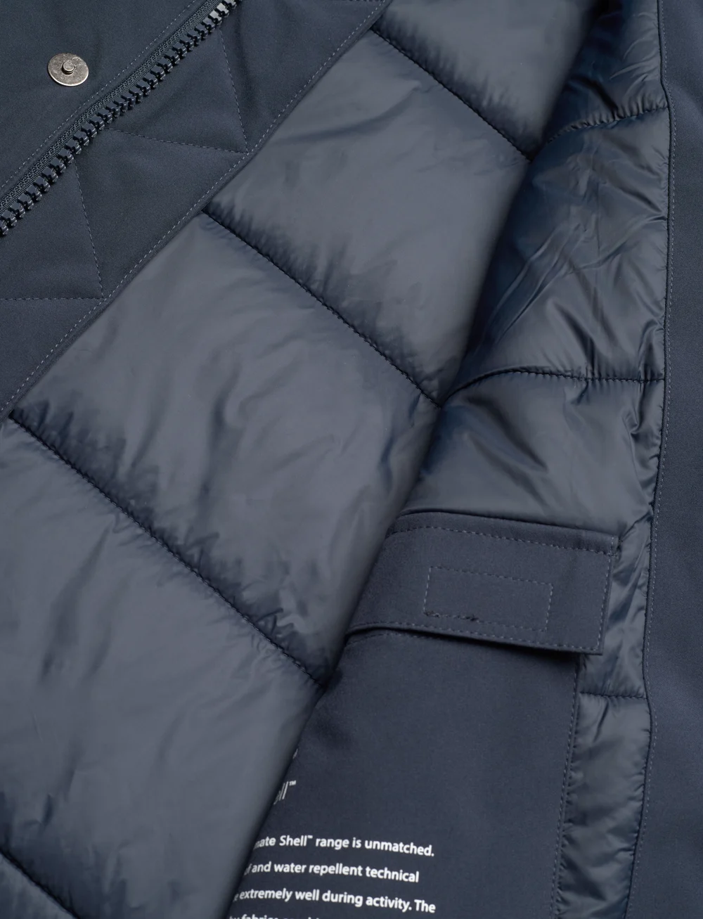 Knowledge Cotton Apparel - CLIMATE SHELL jacket - GRS/Vegan - vinterjackor - total eclipse - 5