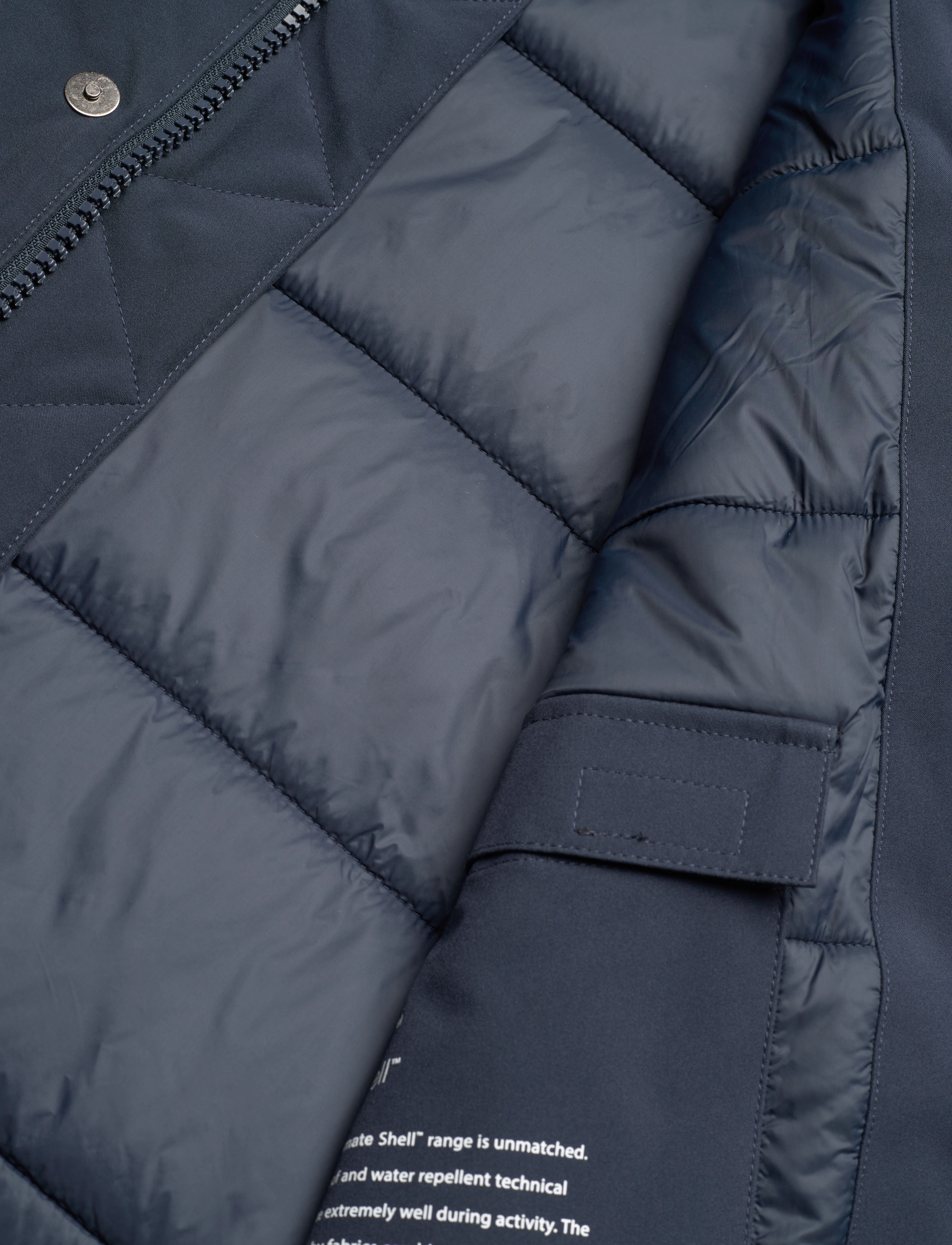Knowledge Cotton Apparel - CLIMATE SHELL jacket - GRS/Vegan - parkas - total eclipse - 5