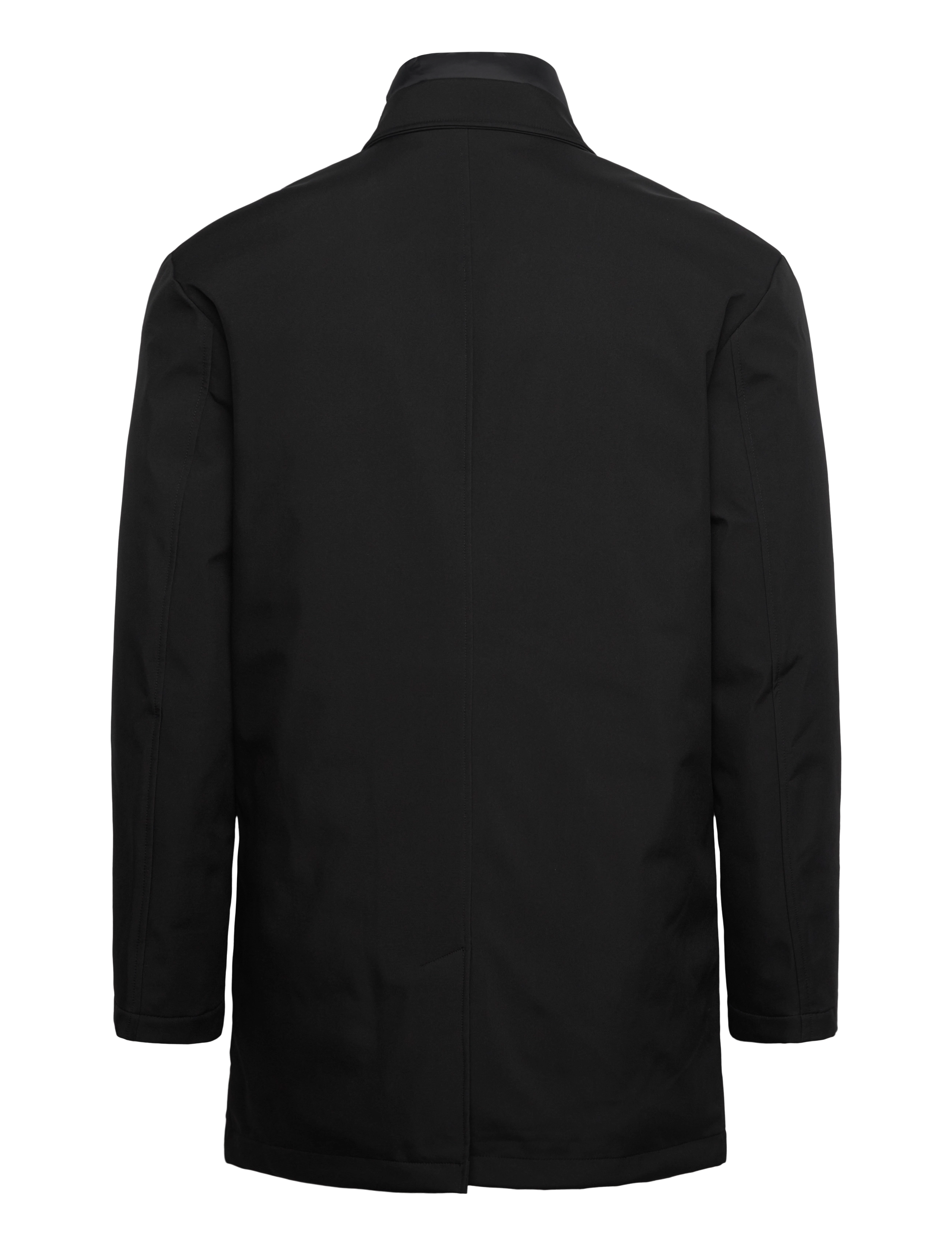 Knowledge Cotton Apparel - CLIMATE SHELL car coat jacket - GR - black jet - 1