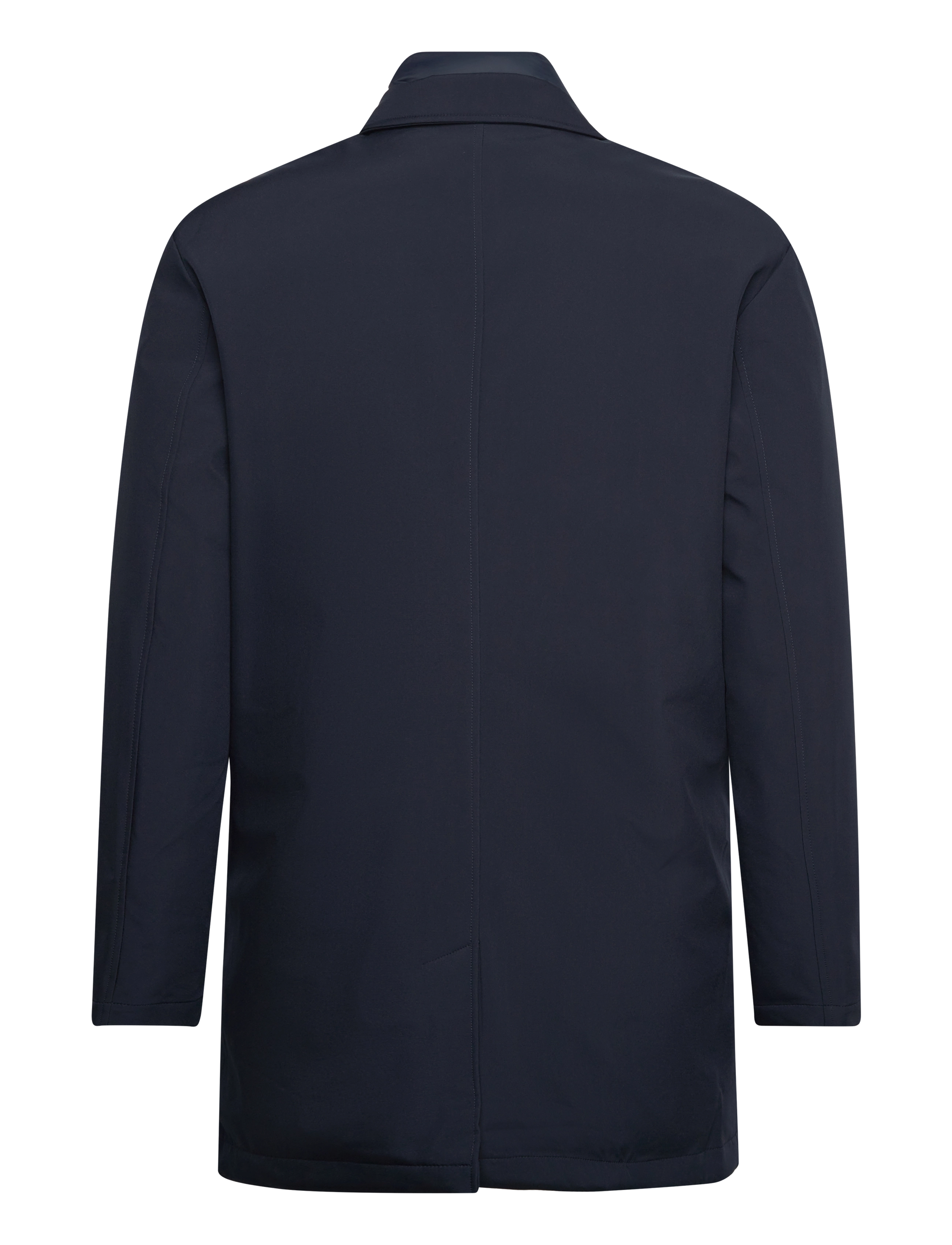 Knowledge Cotton Apparel - CLIMATE SHELL car coat jacket - GR - total eclipse - 1