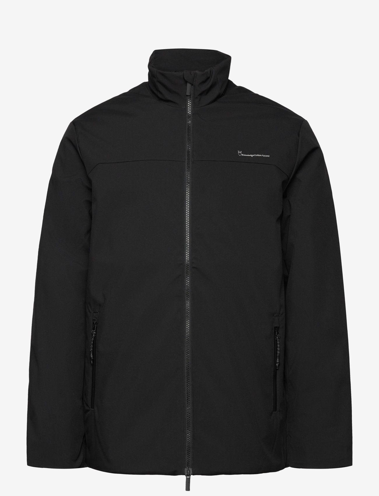 Knowledge Cotton Apparel - CLIMATE SHELL jacket - GRS/Vegan - herbstjacken - black jet - 0