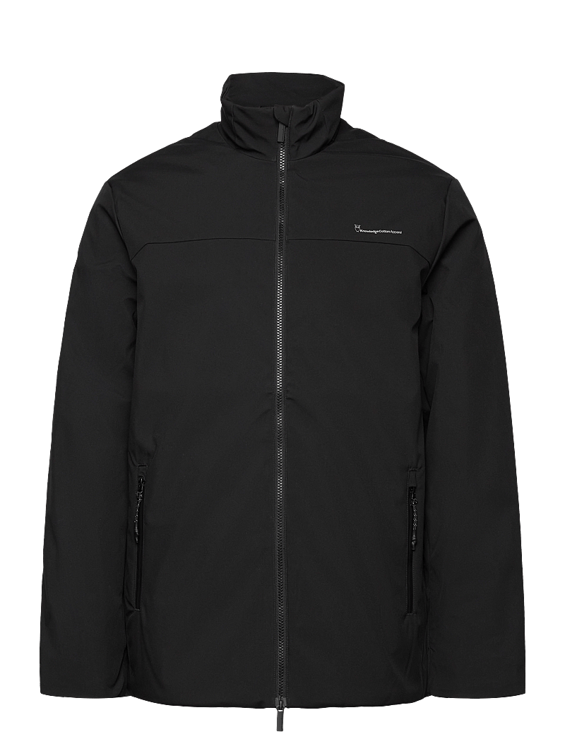 Knowledge Cotton Apparel - CLIMATE SHELL jacket - GRS/Vegan - herbstjacken - black jet - 0