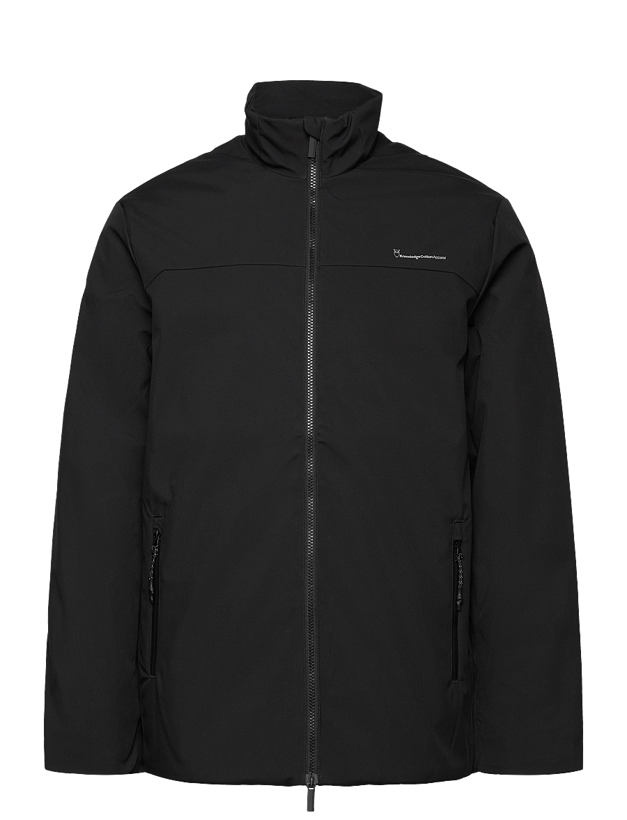 Knowledge Cotton Apparel - CLIMATE SHELL jacket - GRS/Vegan - kevadjoped - black jet - 0