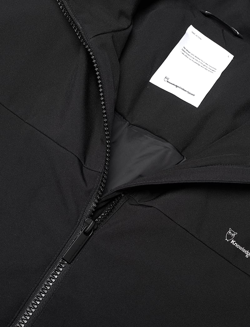 Knowledge Cotton Apparel - CLIMATE SHELL jacket - GRS/Vegan - herbstjacken - black jet - 2