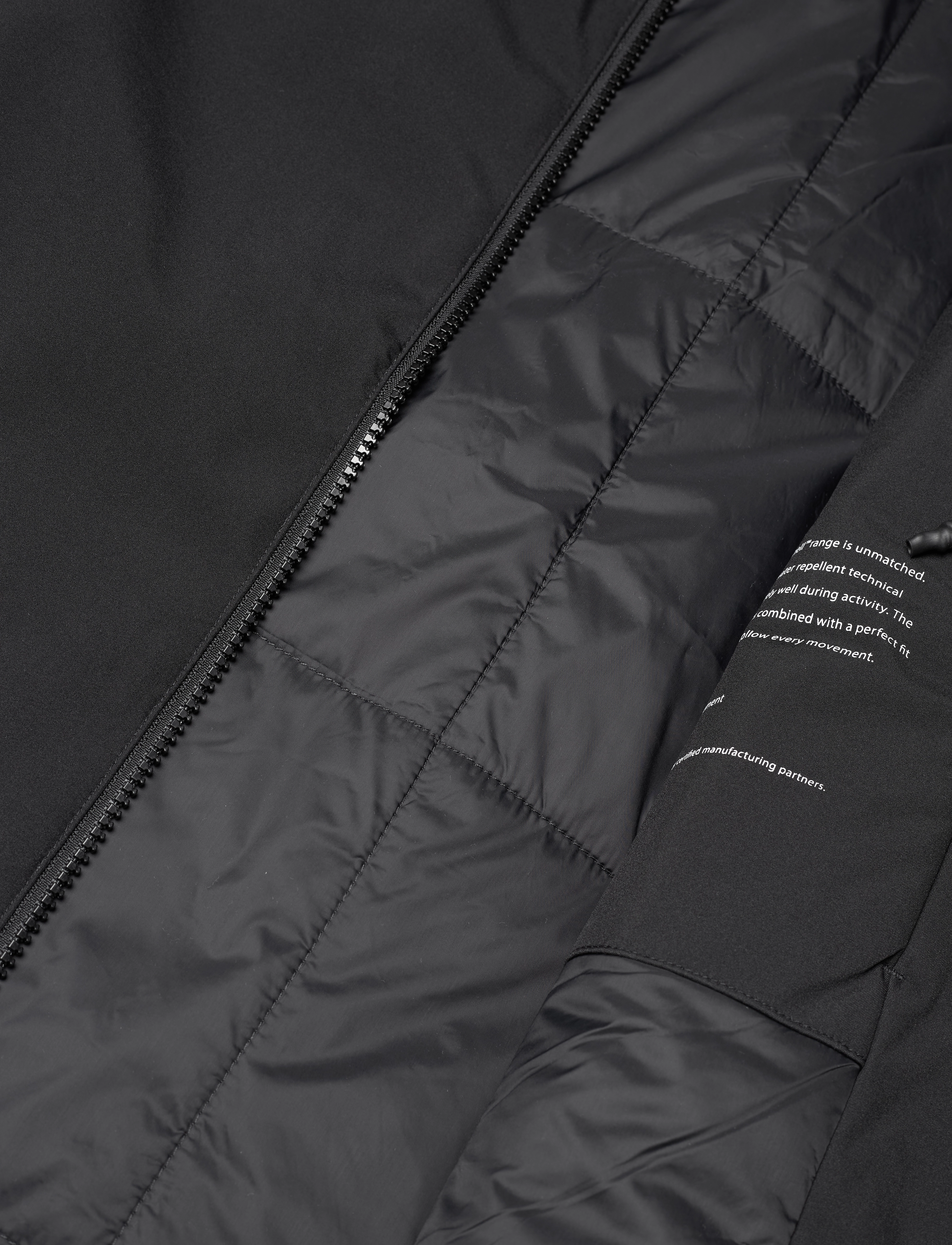 Knowledge Cotton Apparel - CLIMATE SHELL jacket - GRS/Vegan - frühlingsjacken - black jet - 4