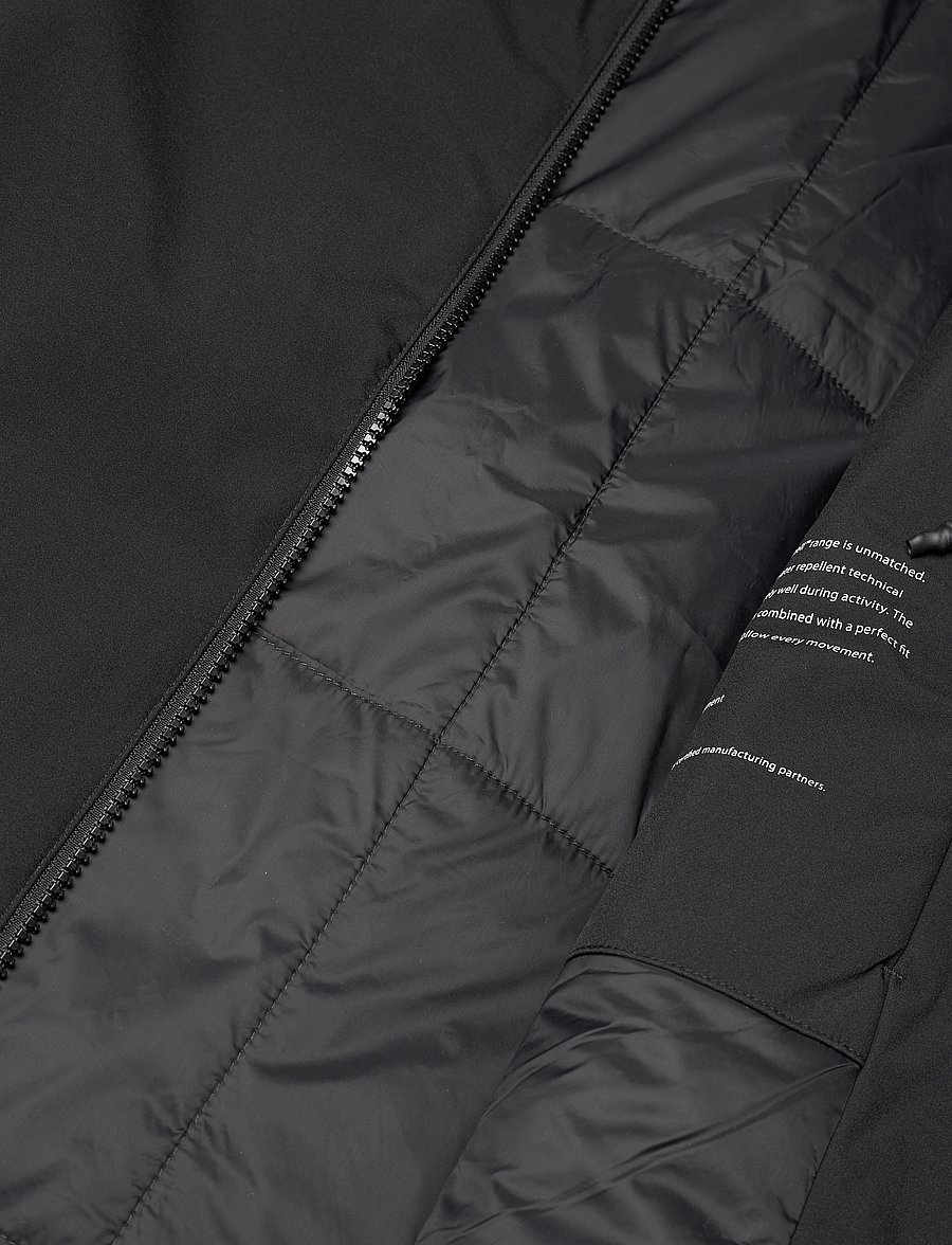 Knowledge Cotton Apparel - CLIMATE SHELL jacket - GRS/Vegan - kevadjoped - black jet - 4