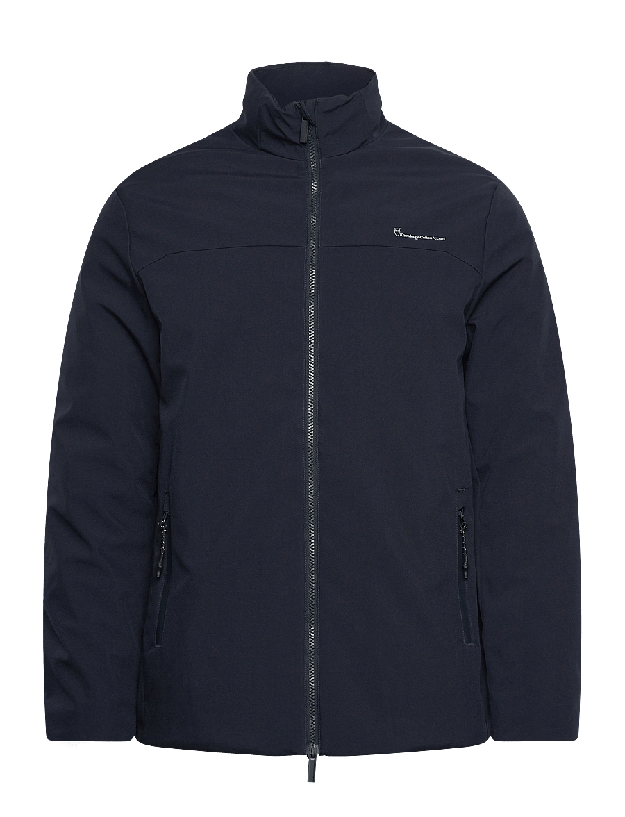 Knowledge Cotton Apparel - CLIMATE SHELL jacket - GRS/Vegan - kevadjoped - total eclipse - 0