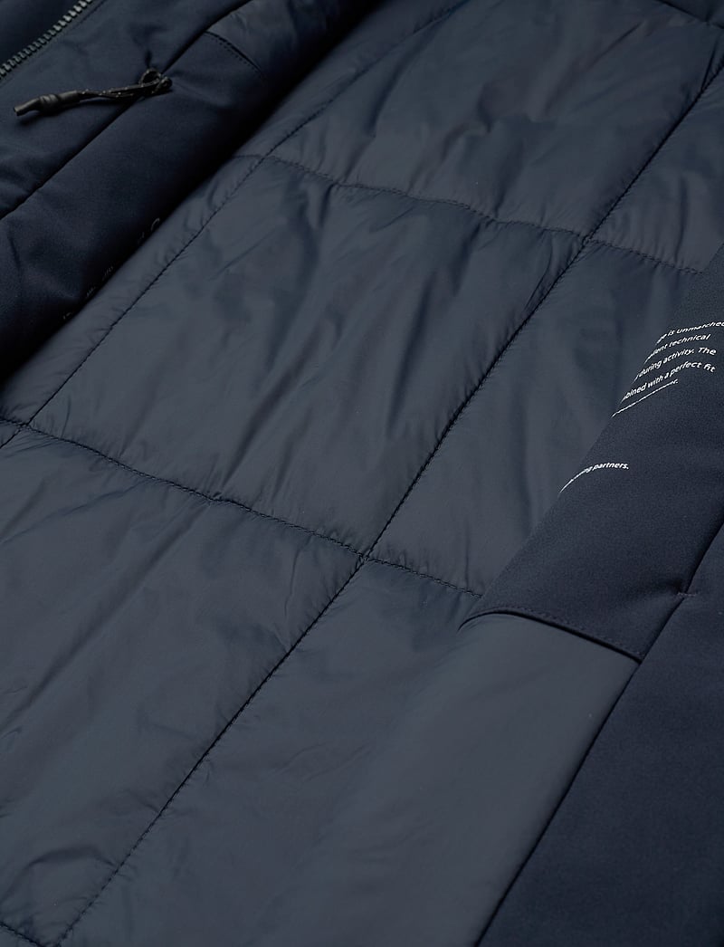 Knowledge Cotton Apparel - CLIMATE SHELL jacket - GRS/Vegan - kevättakit - total eclipse - 4