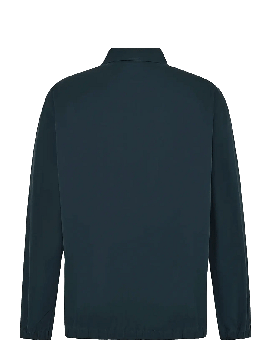 Knowledge Cotton Apparel - Light poplin jacket - vårjackor - total eclipse - 1