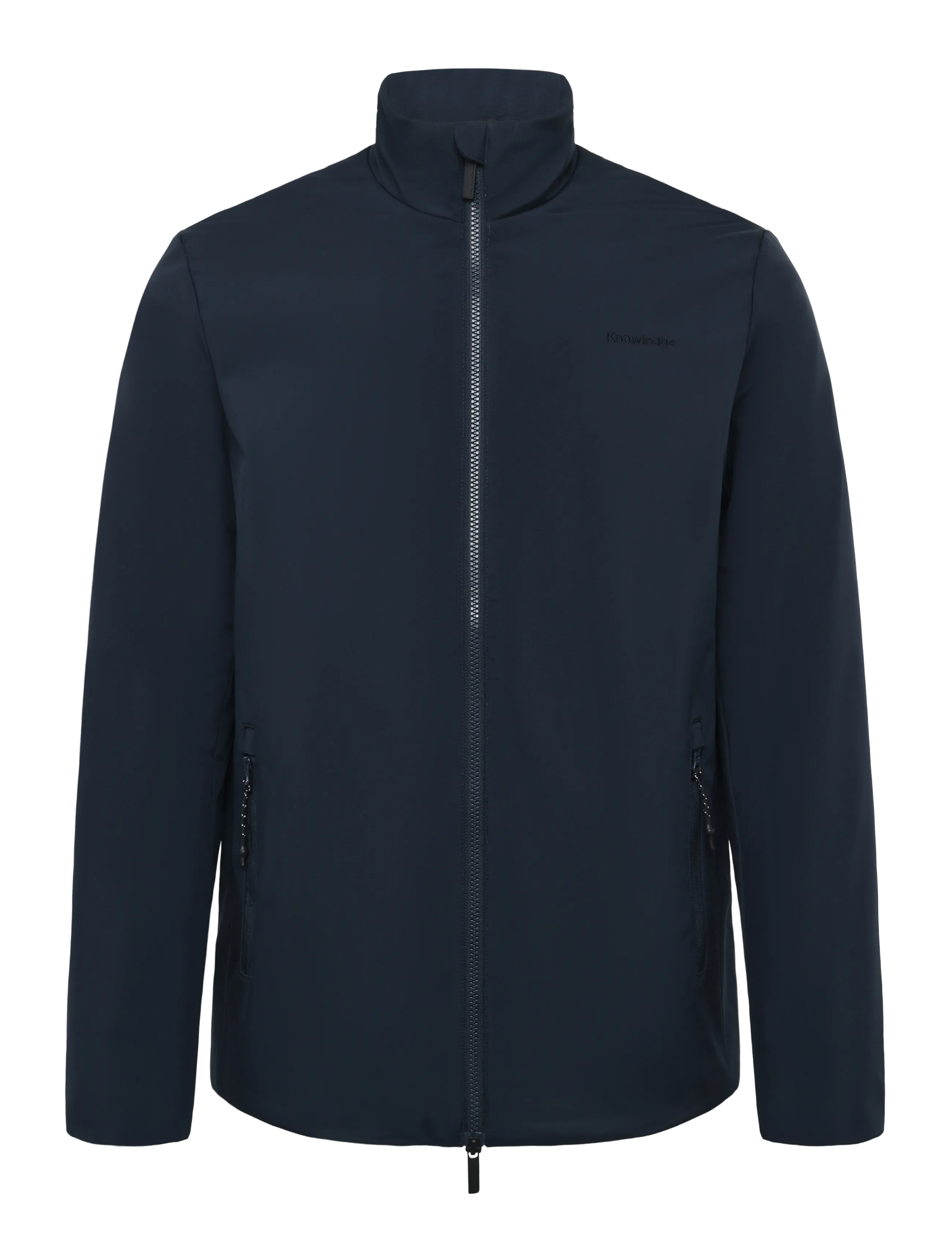 Knowledge Cotton Apparel CLIMATE SHELL jacket - GRS/Vegan - Herbstgarderobe - TOTAL ECLIPSE / navy