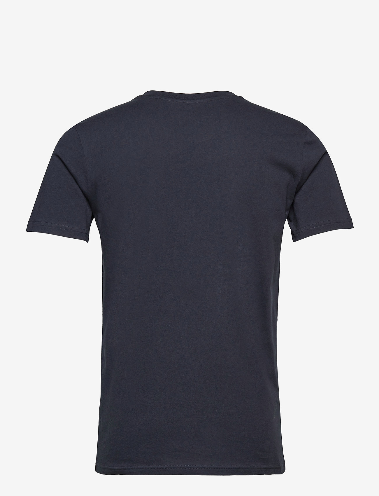 Knowledge Cotton Apparel - ALDER knowledge circle tee - GOTS/V - total eclipse - 1