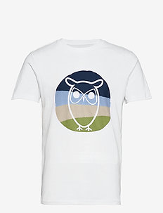 ALDER colored owl tee - GOTS/Vegan, Knowledge Cotton Apparel