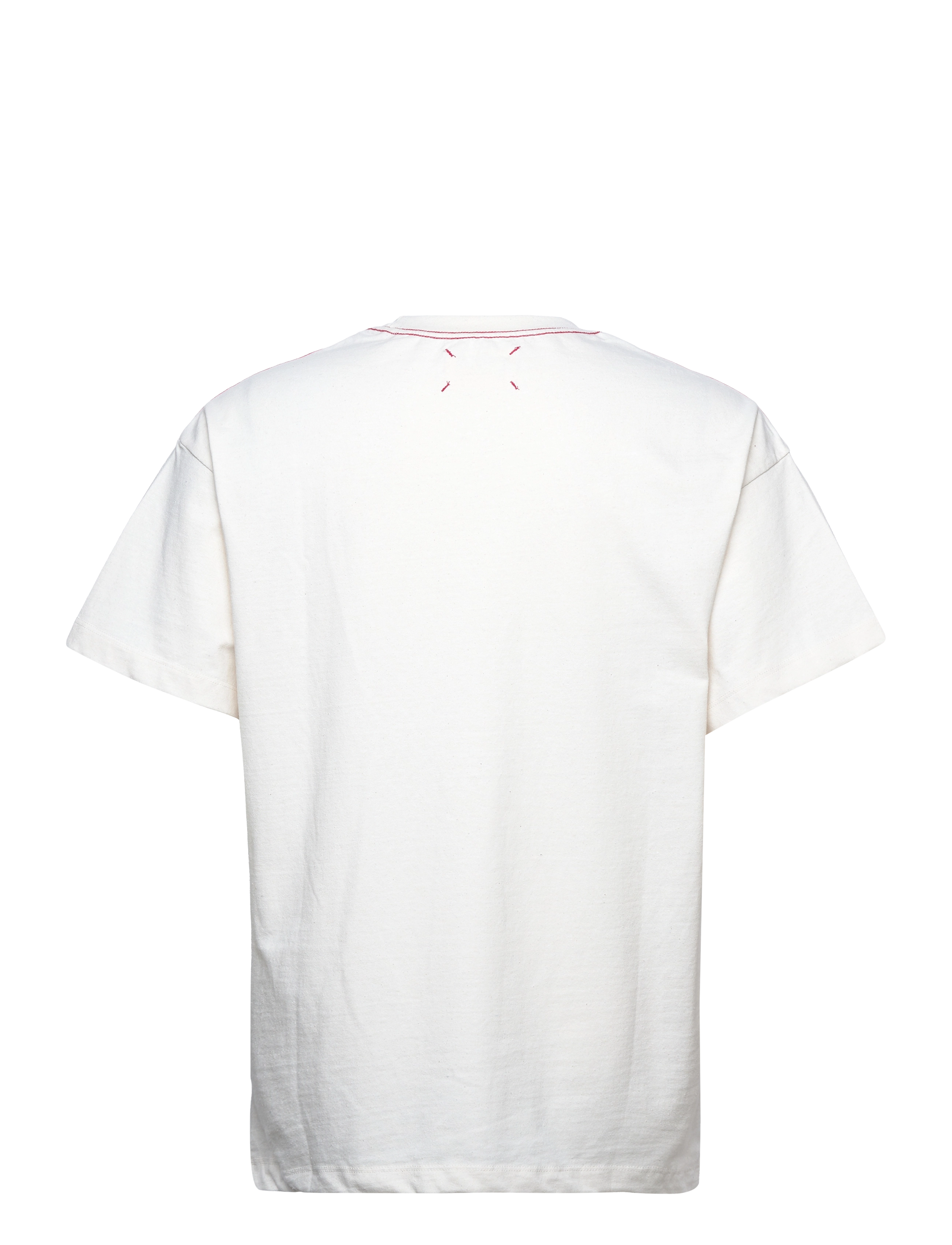 Knowledge Cotton Apparel - Oversized t-shirt REBORN - GRS/Veg - buttercream - 1