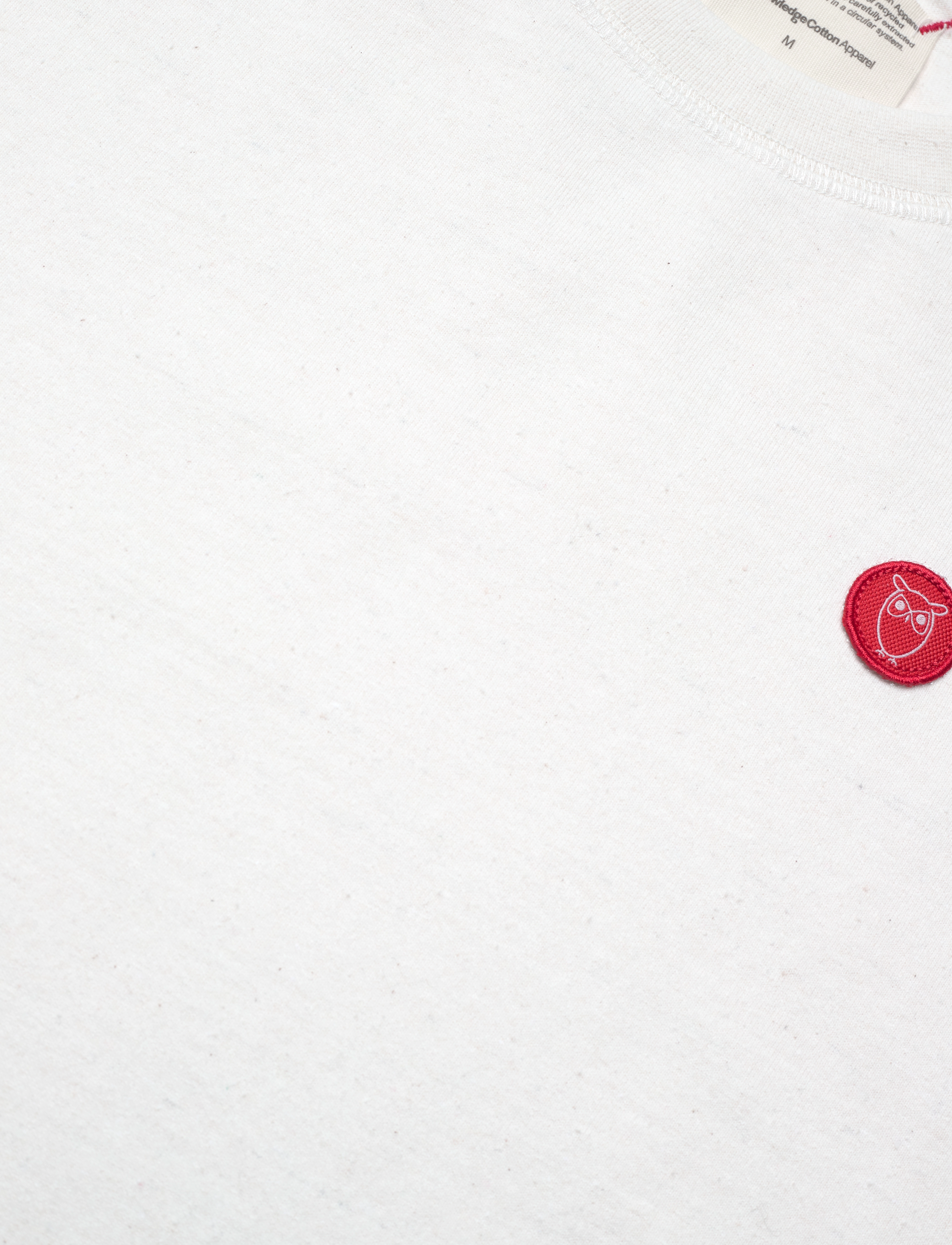Knowledge Cotton Apparel - Oversized t-shirt REBORN - GRS/Veg - buttercream - 2