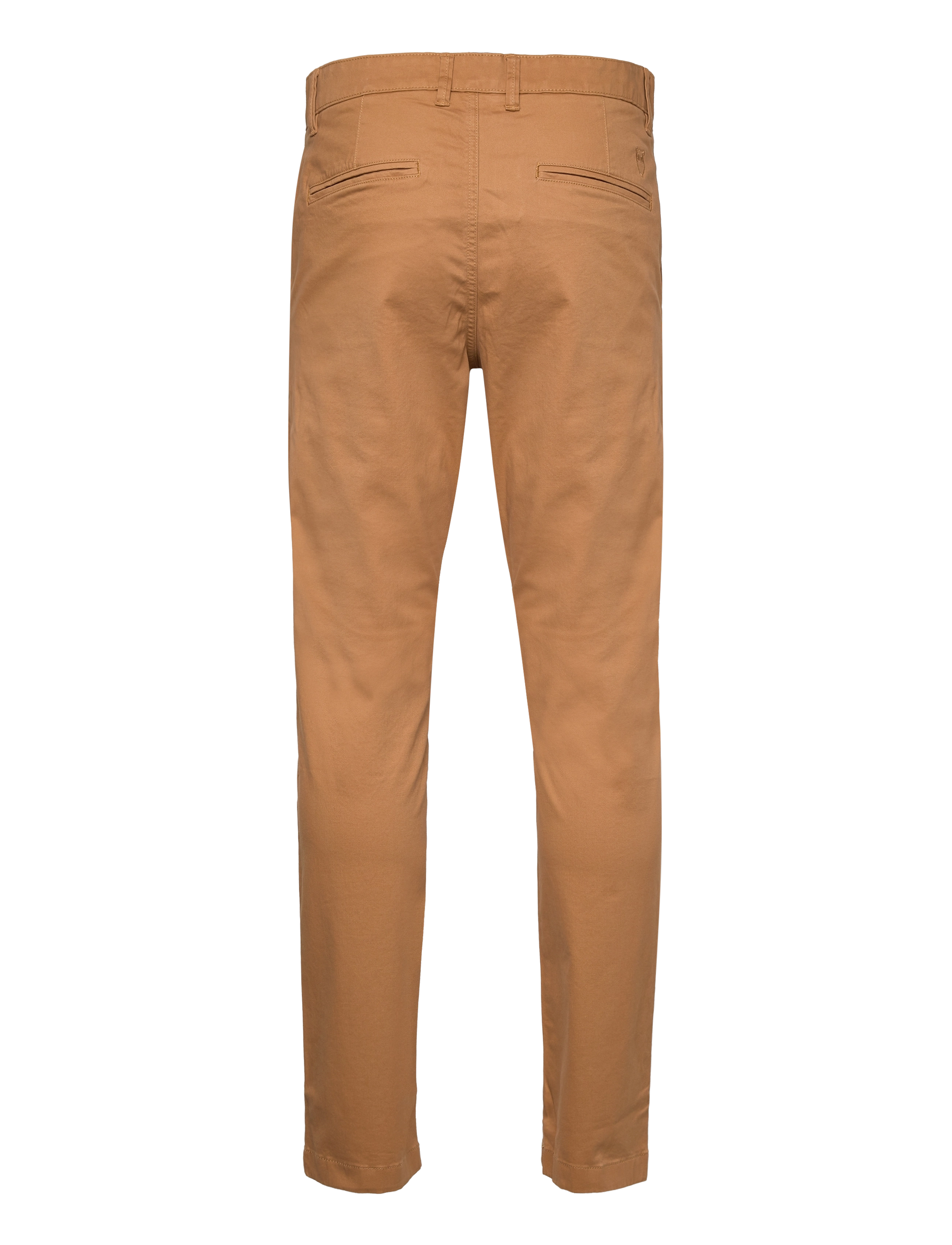 Knowledge Cotton Apparel - Luca slim chino pants - chinos - brown sugar - 2