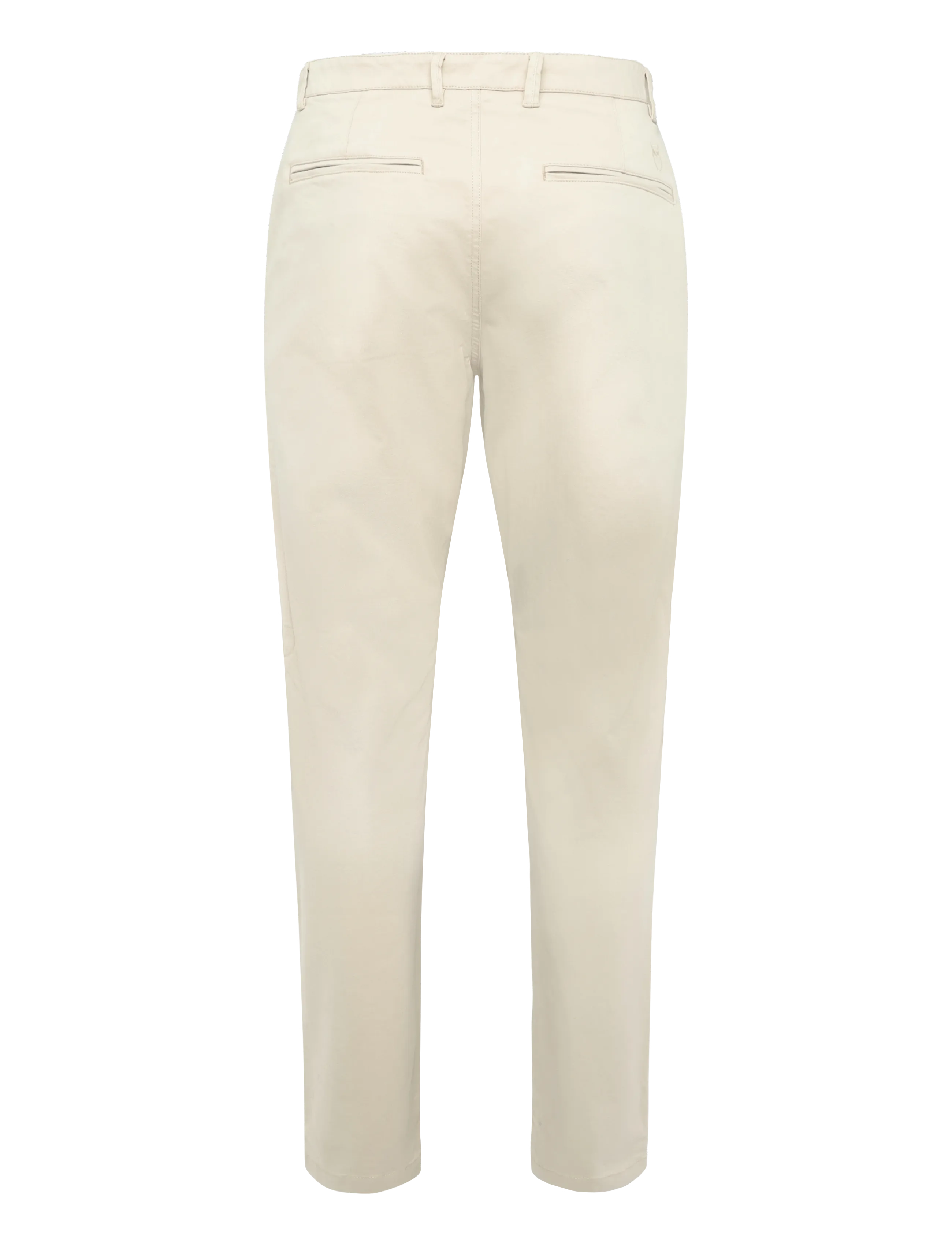 Knowledge Cotton Apparel - Luca slim chino pants - chinos - light feather gray - 1