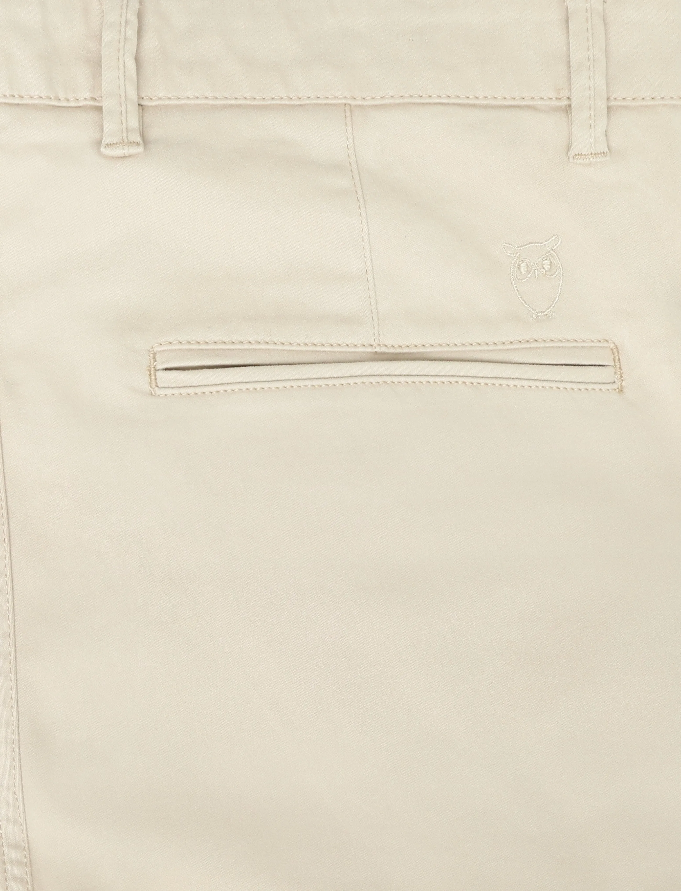 Knowledge Cotton Apparel - Luca slim chino pants - chinos - light feather gray - 2