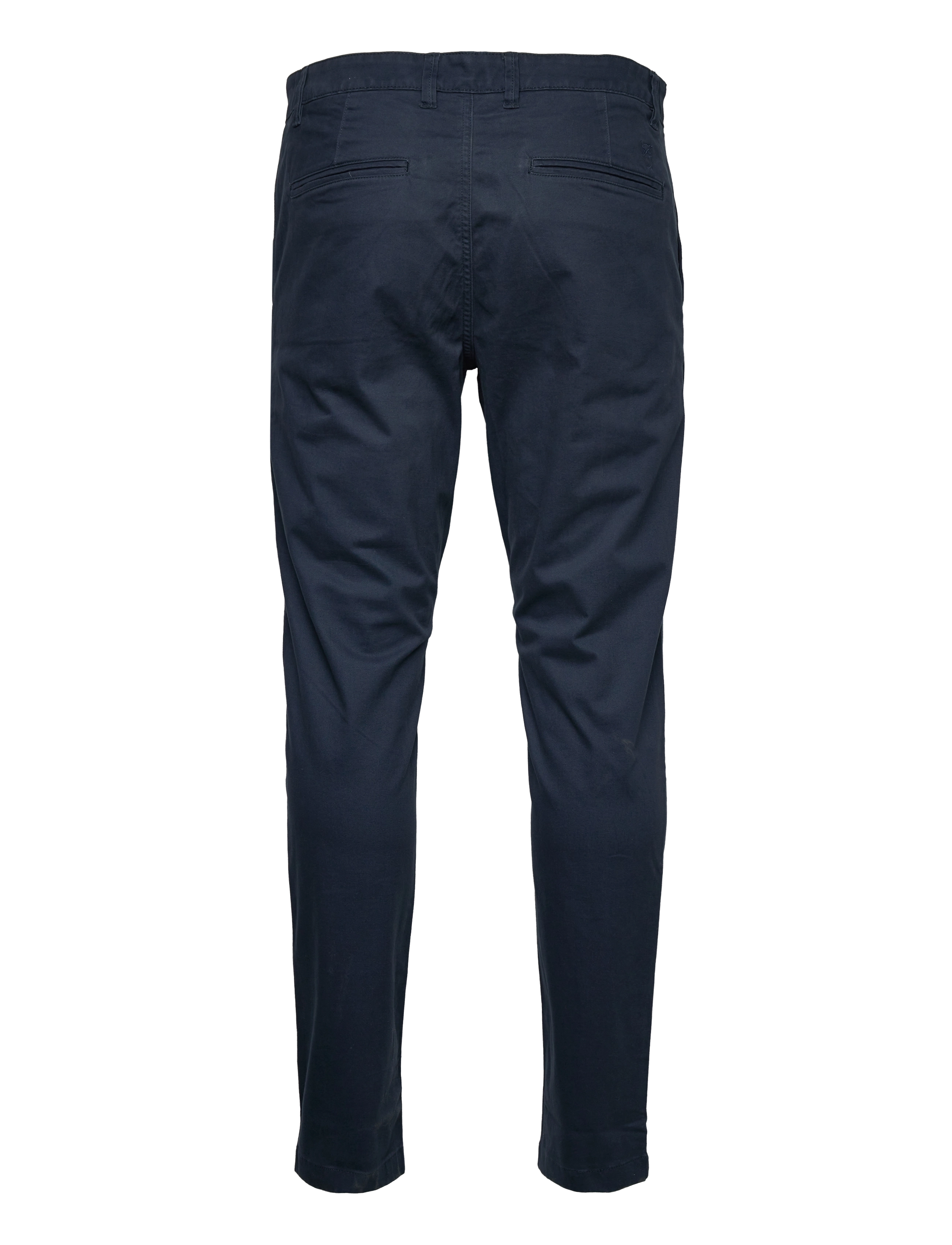 Knowledge Cotton Apparel - Luca slim chino pants - chinos - total eclipse - 2