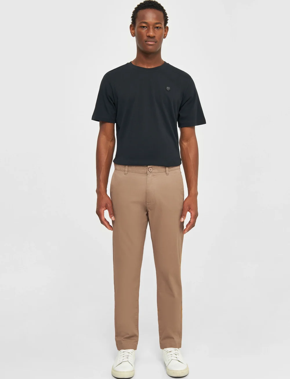 Knowledge Cotton Apparel - Luca slim chino pants - „chino“ stiliaus kelnės - tuffet - 0