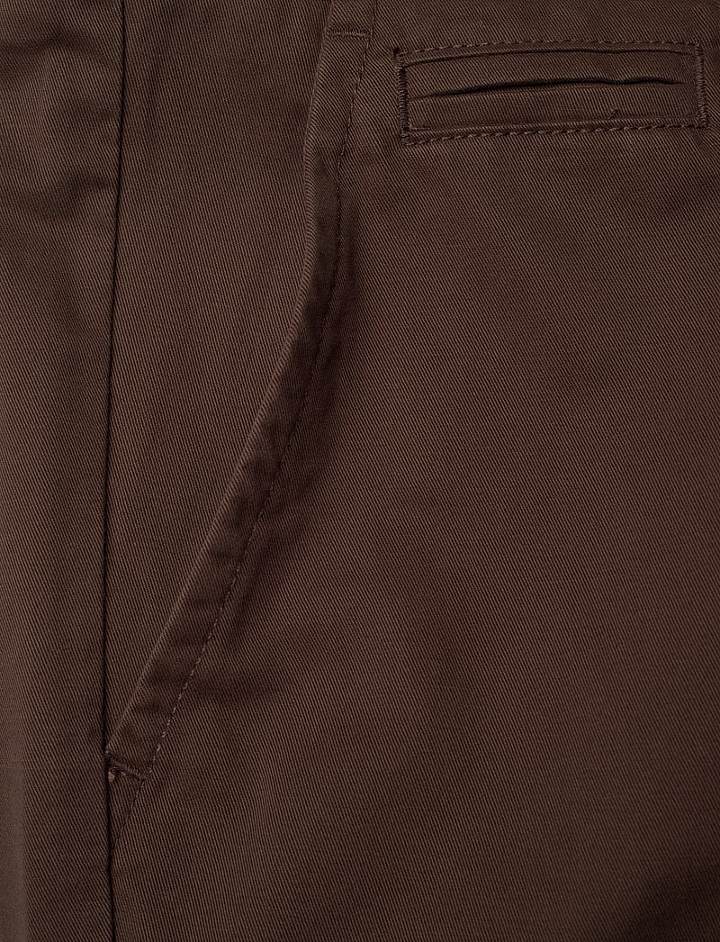 Knowledge Cotton Apparel - CHUCK regular chino twill pants - G - chinos - demitasse (brown) - 2