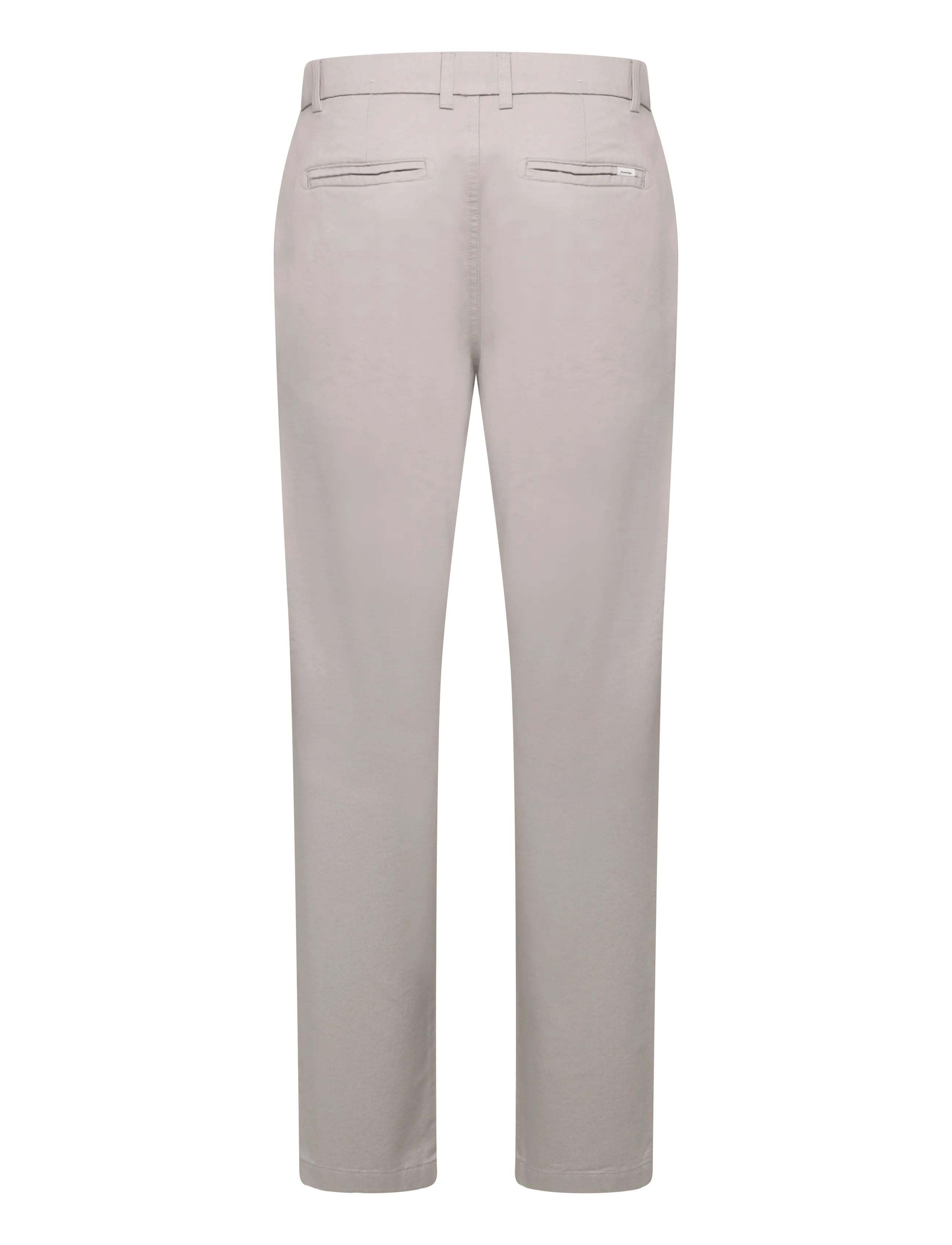 Knowledge Cotton Apparel - Chuck regular chino pants - bukser & jeans - light feather gray - 2