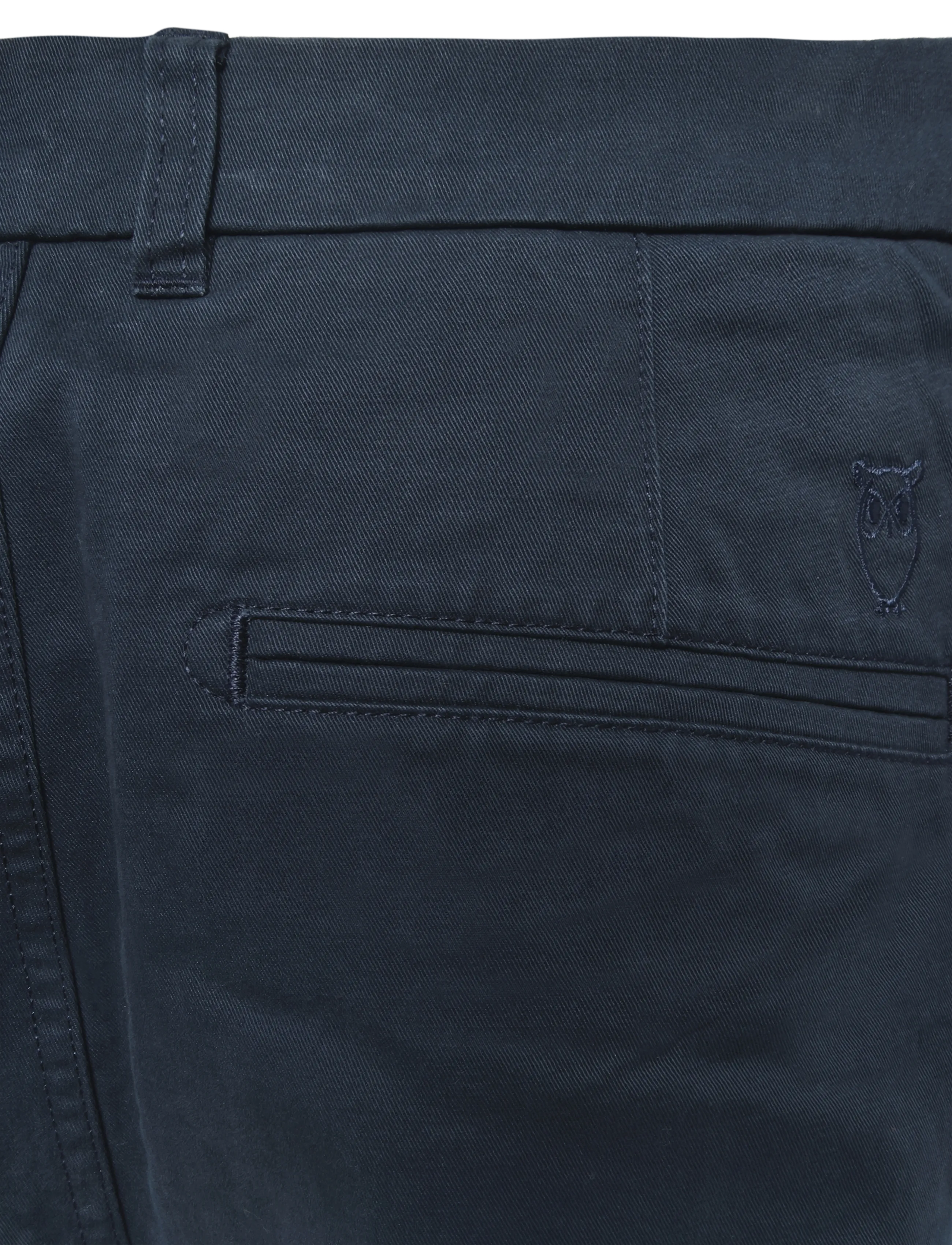 Knowledge Cotton Apparel - Chuck regular chino pants - hosen & jeans - total eclipse - 4