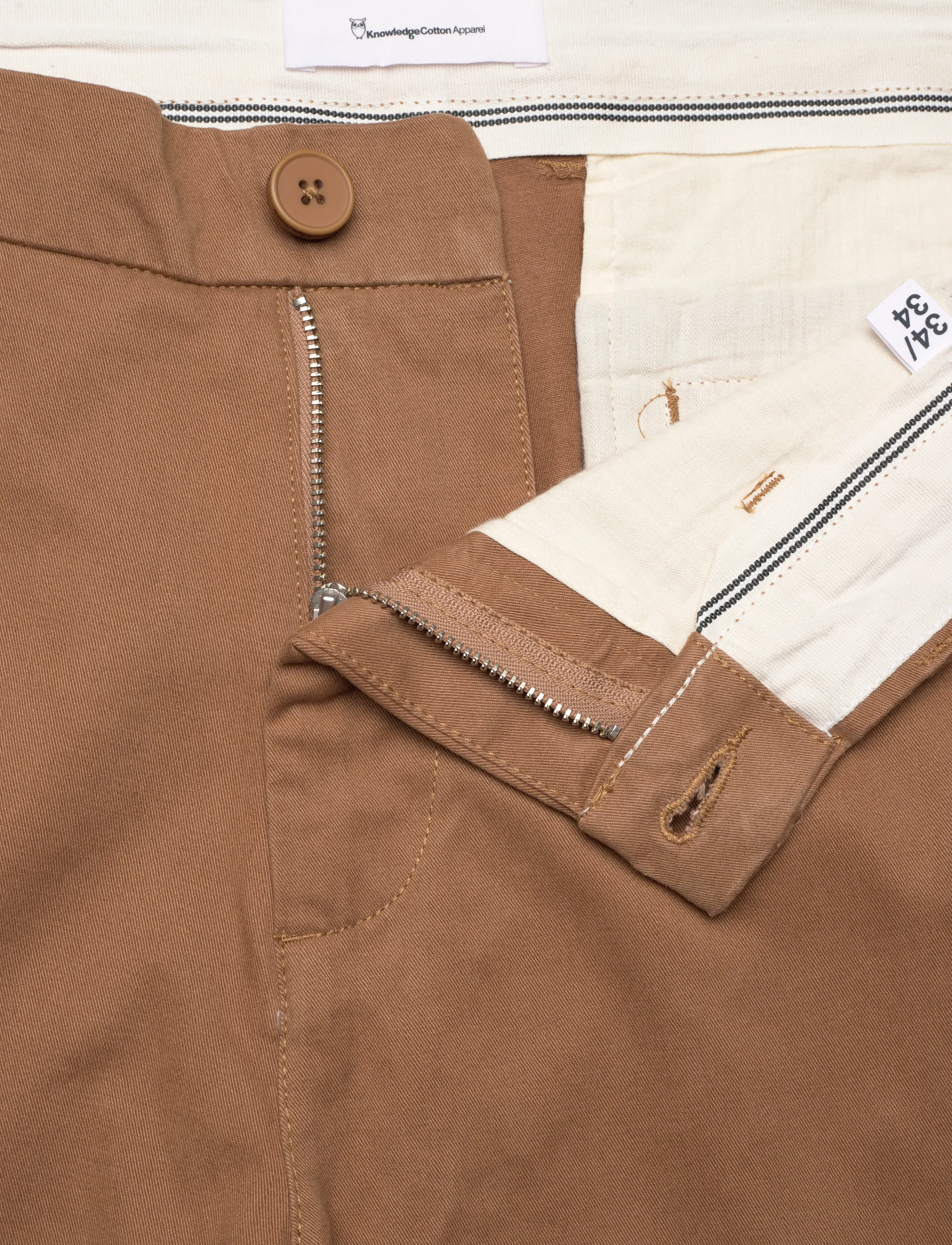 Knowledge Cotton Apparel - Chuck regular chino pants - hosen & jeans - tuffet - 3