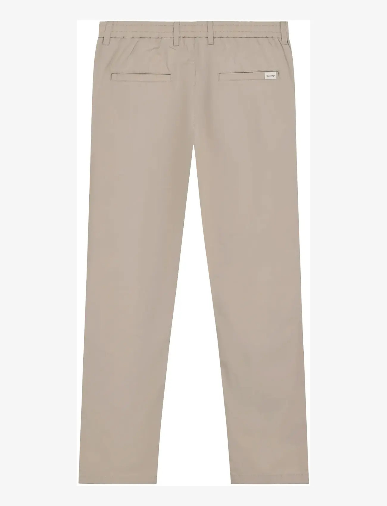 Knowledge Cotton Apparel - Tim tapered chino pants - vabaaja püksid - light feather gray - 2