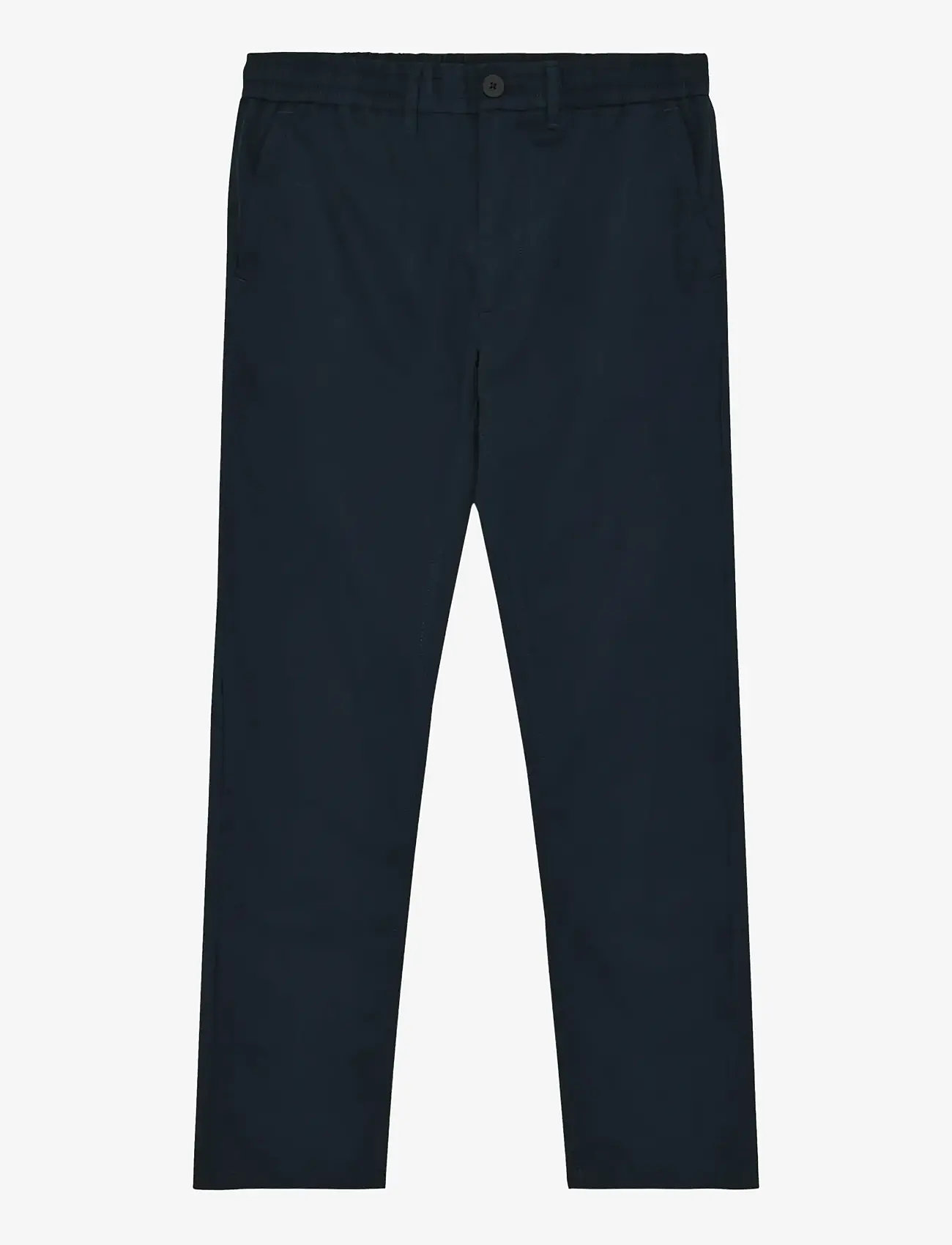 Knowledge Cotton Apparel - Tim tapered chino pants - vabaaja püksid - total eclipse - 1