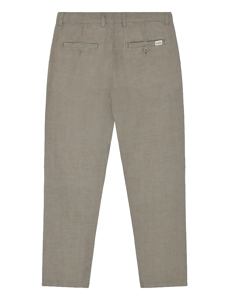 Knowledge Cotton Apparel - Chuck regular linen pants - twill - yarndyed - 1