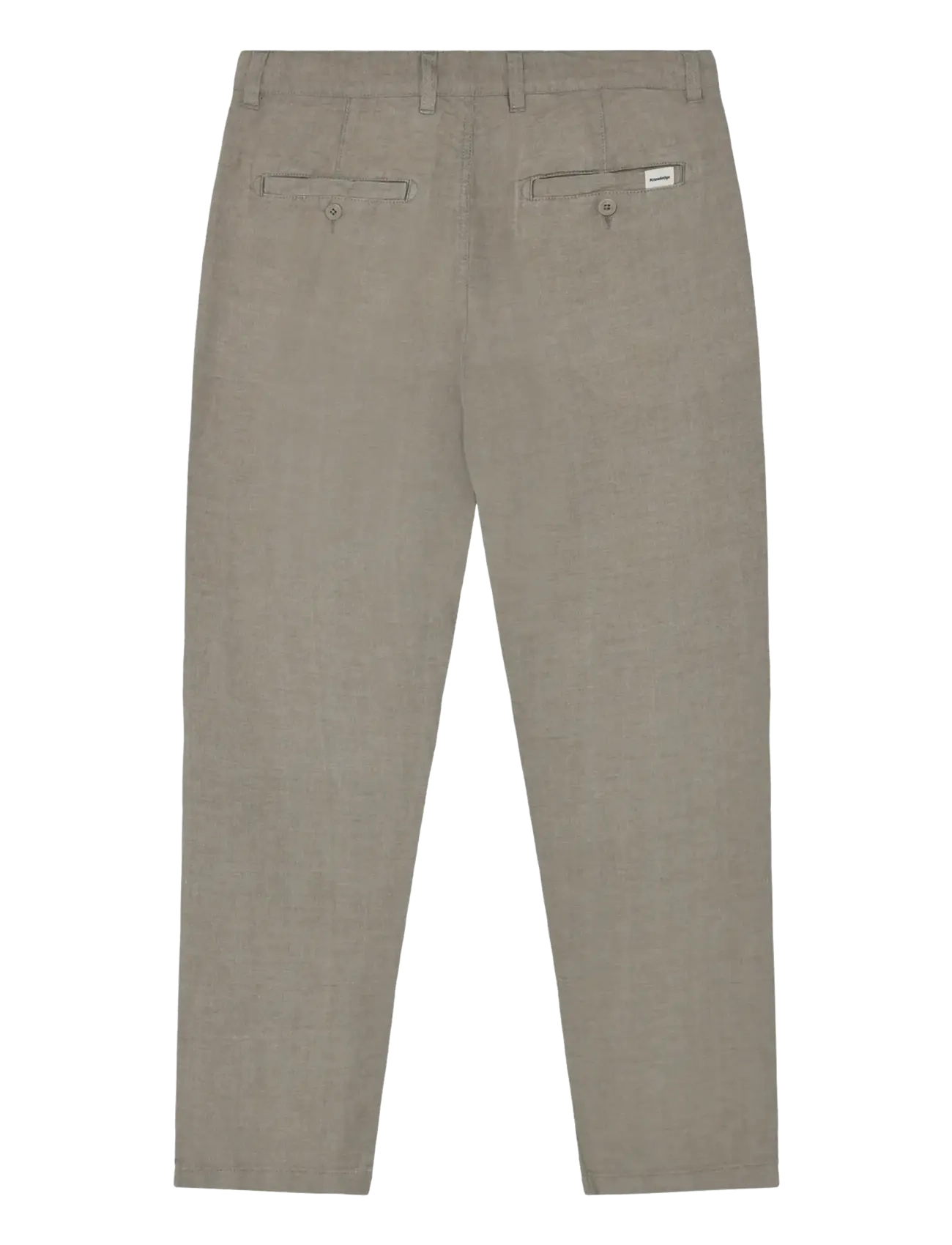 Knowledge Cotton Apparel - Chuck regular linen pants - leinenhosen - twill - yarndyed - 1